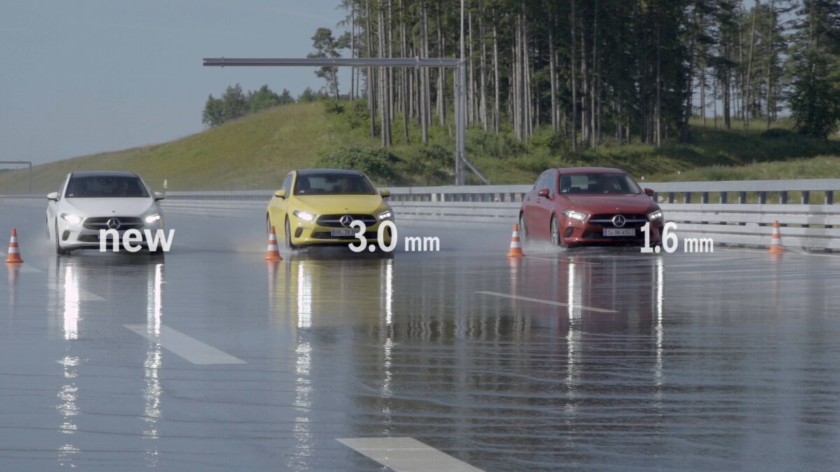 Polychrom Mercedes-Benz - Wet Brake Test - POLYCHROM